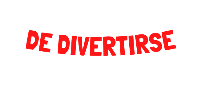 de divertirse